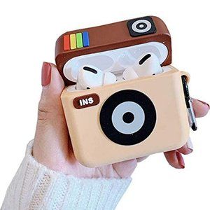 Apple Airpods Pro 1st and 2nd gen Instagram Camera Silicone Cute Case